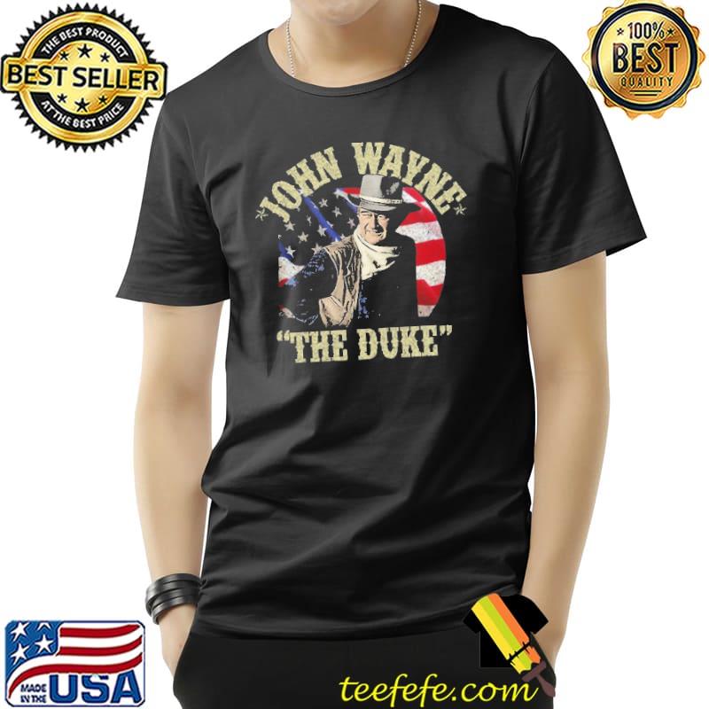 John Wayne The Duke American Flag Shirt