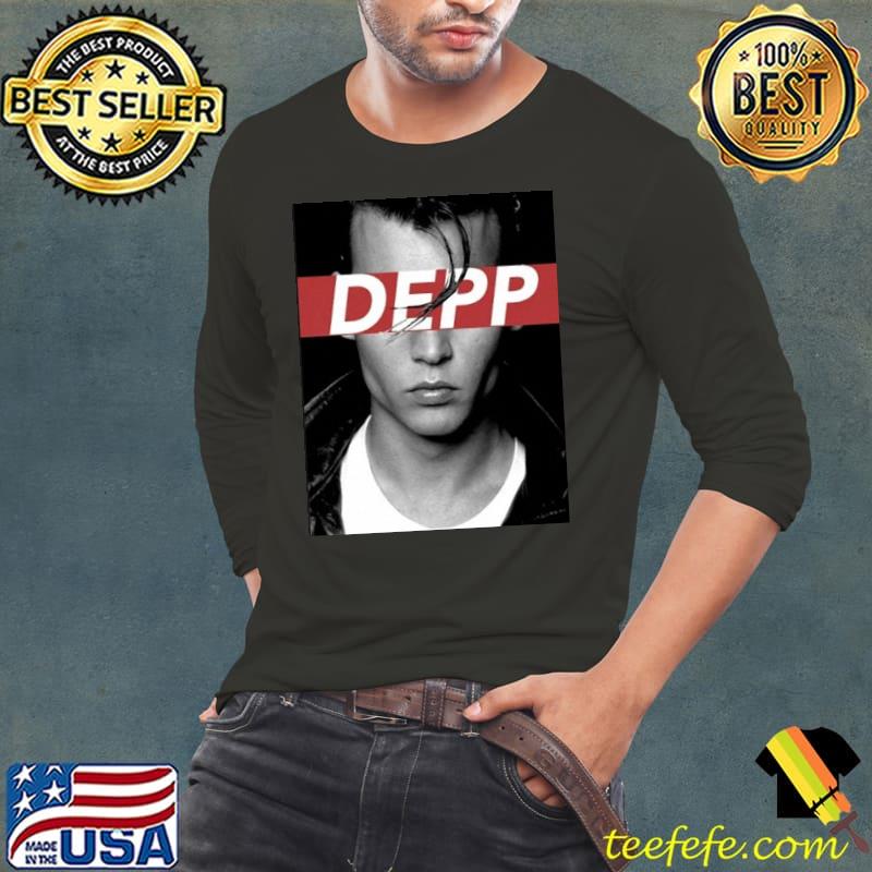 Johnny Depp Shirt Long Sleeve Tee Johnny Depp Shirt Long Sleeve Tee