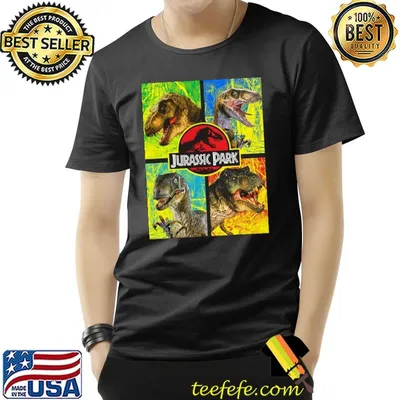 Jurassic park 4 heads dinosaur trex vintage gift shirt