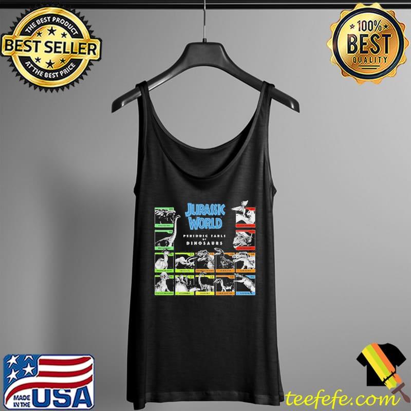 Jurassic world periodic table of dinosaurs graphic Tank Top Jurassic world periodic table of dinosaurs graphic Tank Top