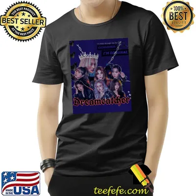 Kpop band dreamcatcher nightmare album shirt