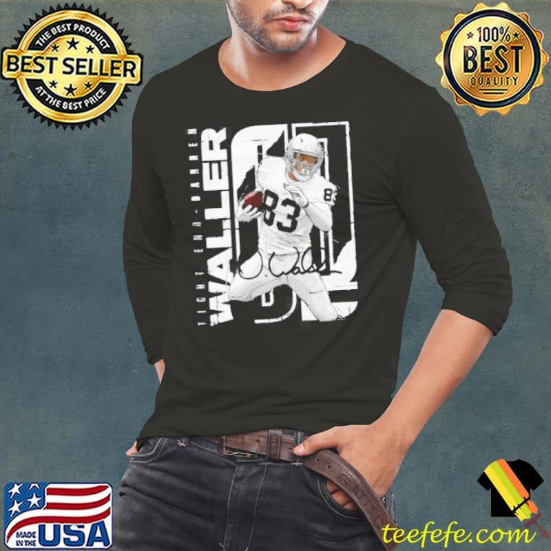 Las vegas raiders darren waller design Long Sleeve Tee Las vegas raiders darren waller design Long Sleeve Tee