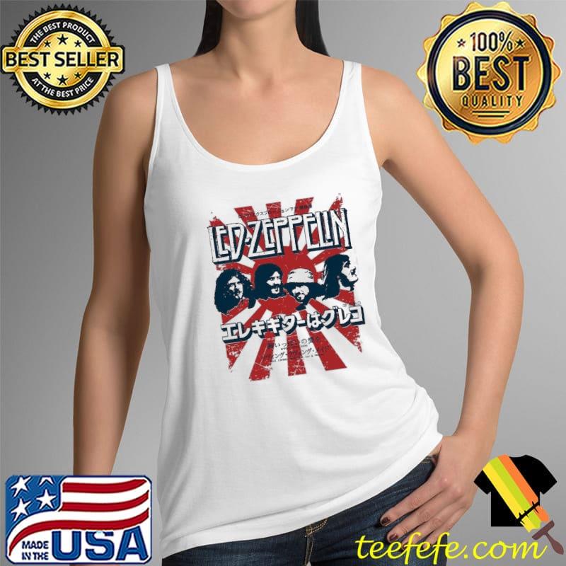 Led Zeppelin Japanese Burst Shirt Tank Top Led Zeppelin Japanese Burst Shirt Tank Top