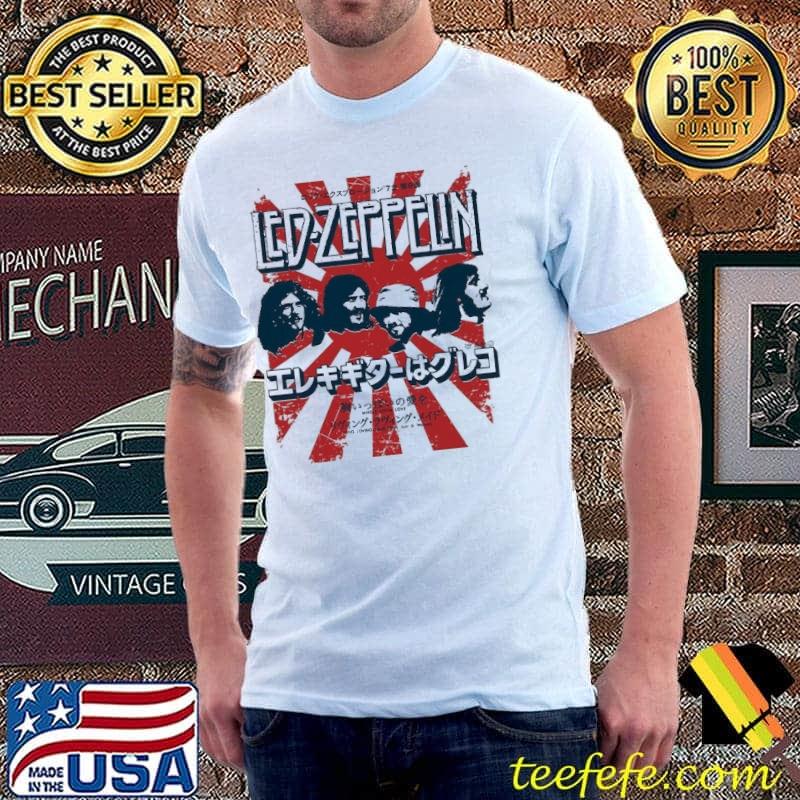 Led Zeppelin Japanese Burst Shirt
