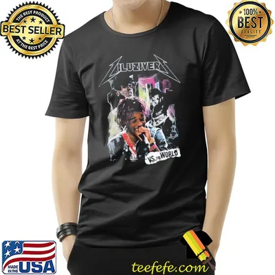 Lil uzI vs the world raptee metalica inspired shirt