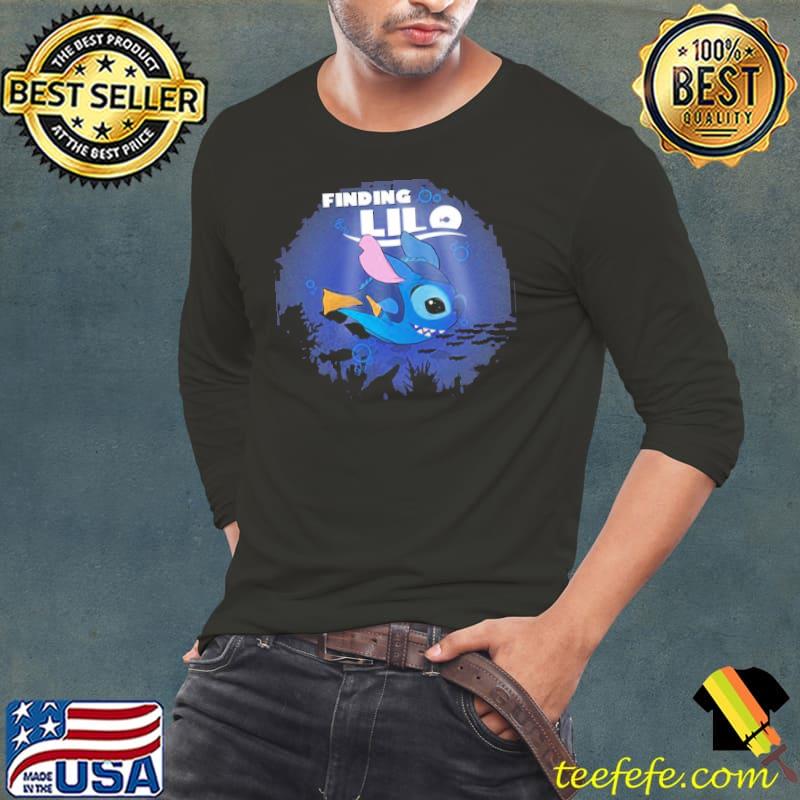 Lilo and stitch finding memo design Long Sleeve Tee Lilo and stitch finding memo design Long Sleeve Tee