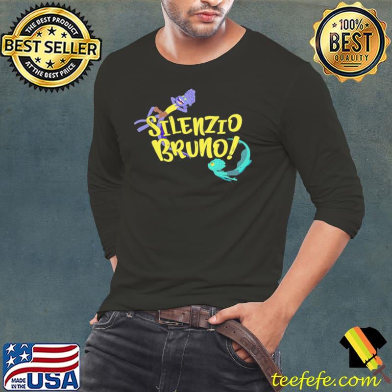 Luca silenzio bruno! characters swimming funny disney shirt Luca silenzio bruno! characters swimming funny disney shirt