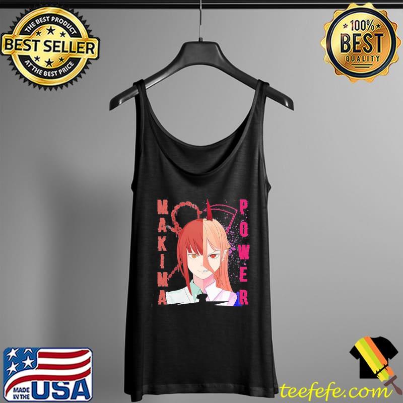 Makima power cool face girl Tank Top Makima power cool face girl Tank Top
