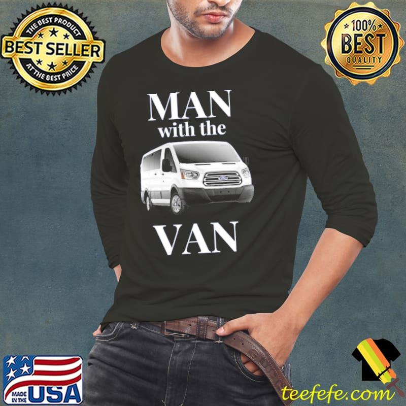 Man with the van transit family man white low roof Long Sleeve Tee Man with the van transit family man white low roof Long Sleeve Tee