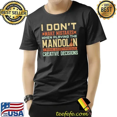 Mandolin Instrument Music Player Beginner Lesson T-Shirt