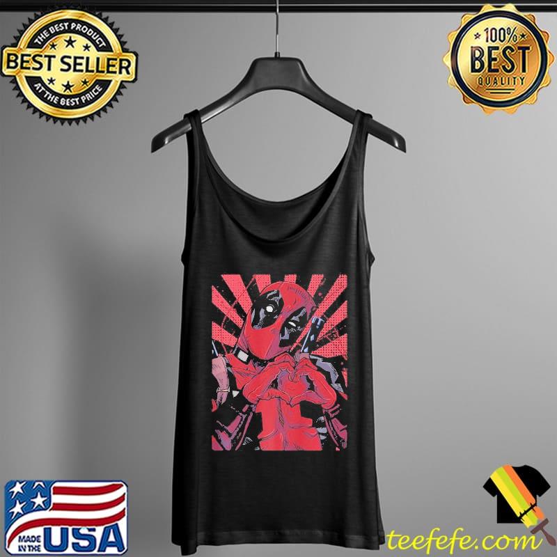 Marvel deadpool closed hand heart gift Tank Top Marvel deadpool closed hand heart gift Tank Top