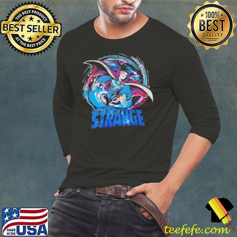 Marvel doctor strange classic retro magic warp logo Long Sleeve Tee Marvel doctor strange classic retro magic warp logo Long Sleeve Tee