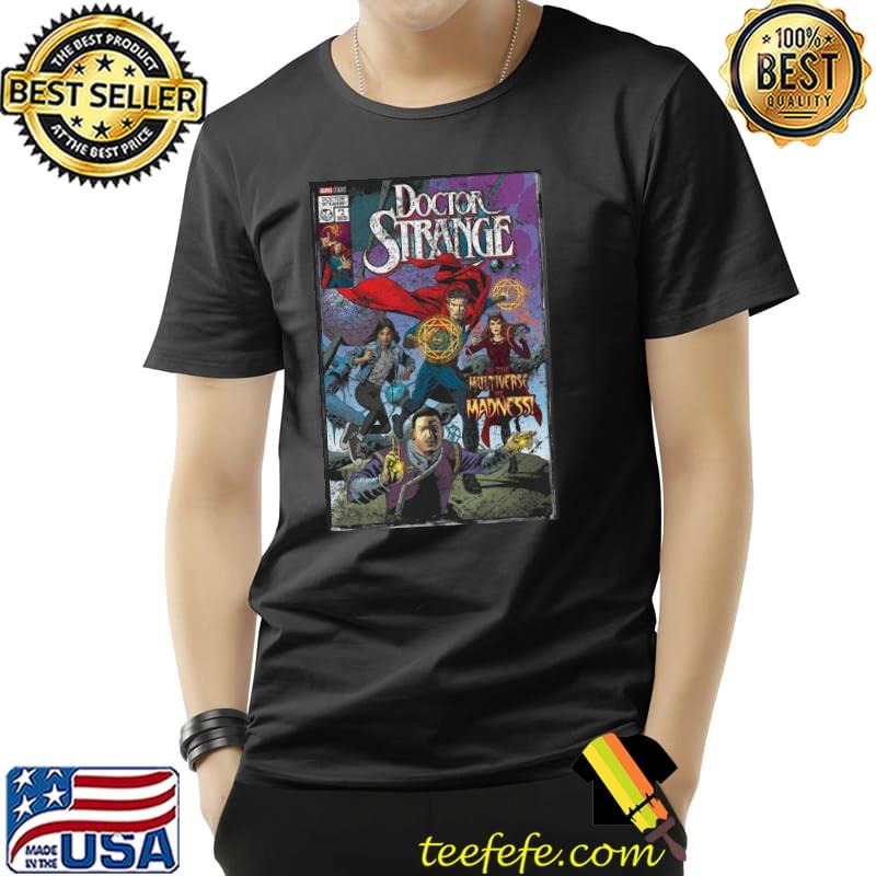 Marvel doctor strange in the multiverse of madness comic shirt