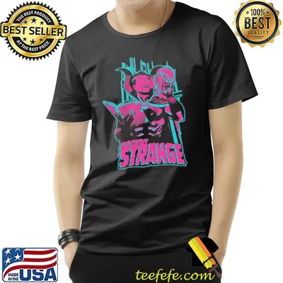 Marvel doctor strange retro colorful spell portrait shirt