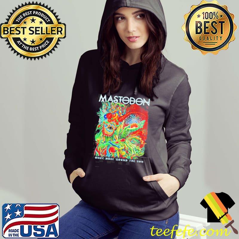 Mastodon merch once more round the sun album Hoodie Mastodon merch once more round the sun album Hoodie