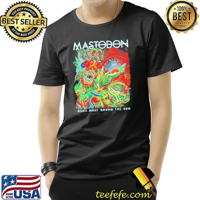 Mastodon merch once more round the sun album shirt