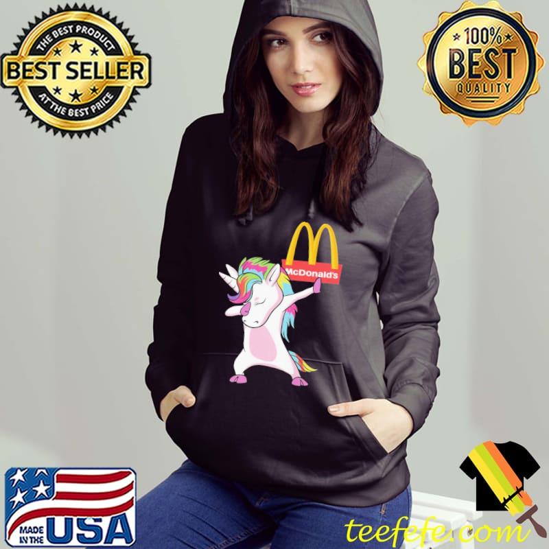 Mcdonald's Unicorn Dabbing Shirt Hoodie Mcdonald's Unicorn Dabbing Shirt Hoodie