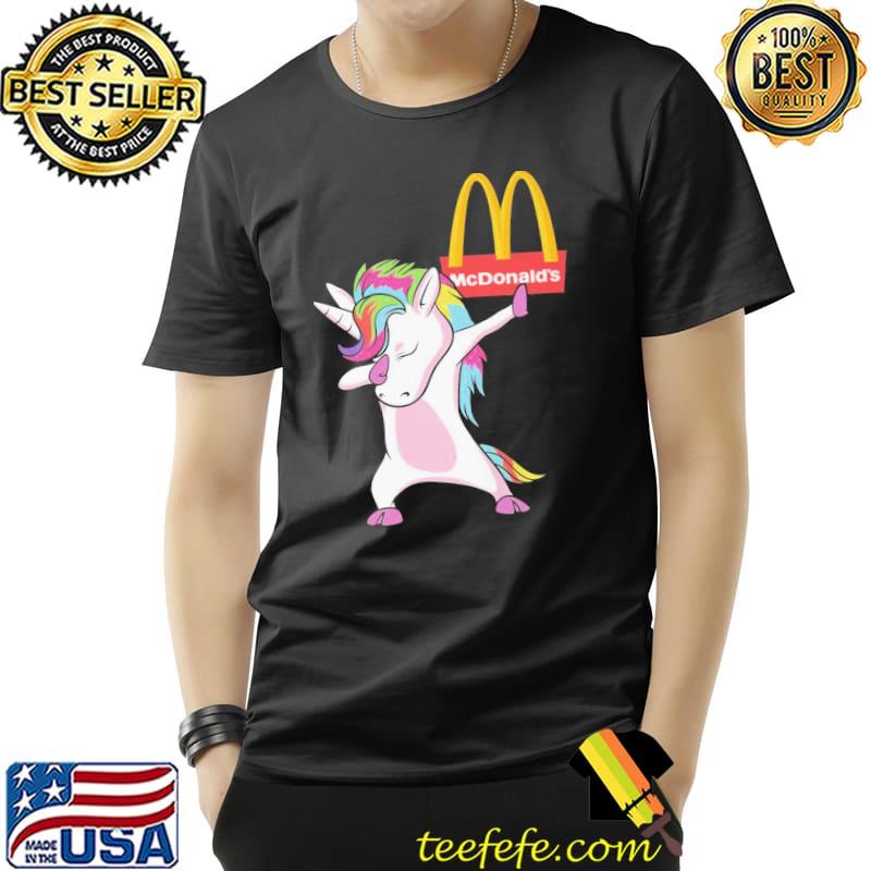 Mcdonald's Unicorn Dabbing Shirt Unisex Mcdonald's Unicorn Dabbing Shirt Unisex