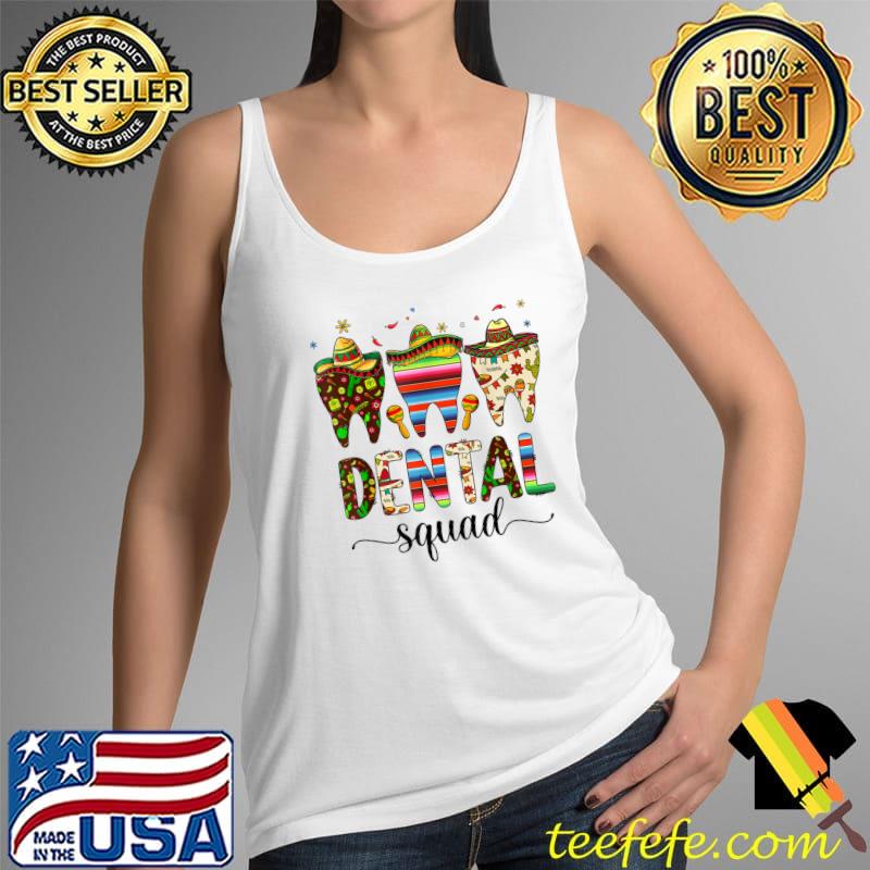 Mens Happy Easter Tooth Cinco De Mayo Mexican Dental Squad T-Shirt Tank Top Mens Happy Easter Tooth Cinco De Mayo Mexican Dental Squad T-Shirt Tank Top