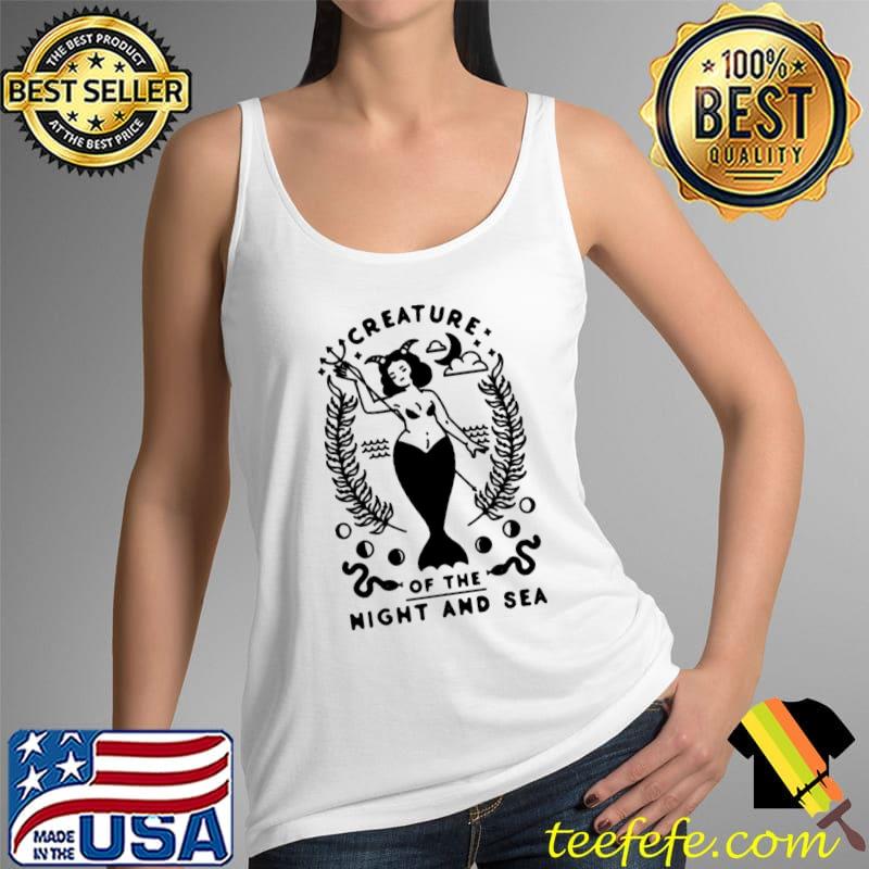 Mermaid creature of the night and sea Tank Top Mermaid creature of the night and sea Tank Top