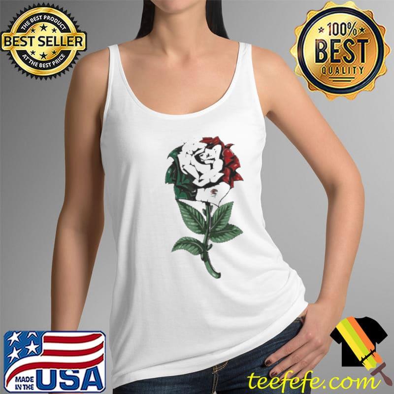 Mexico flag rose mexican Tank Top Mexico flag rose mexican Tank Top