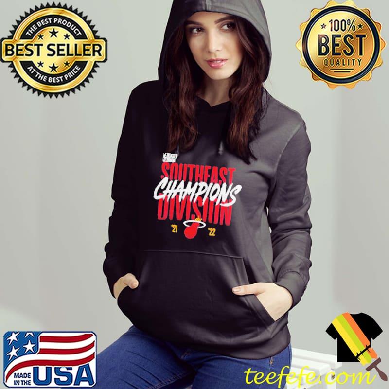 MiamI heat locker room southeast Division champions 2022 Hoodie MiamI heat locker room southeast Division champions 2022 Hoodie