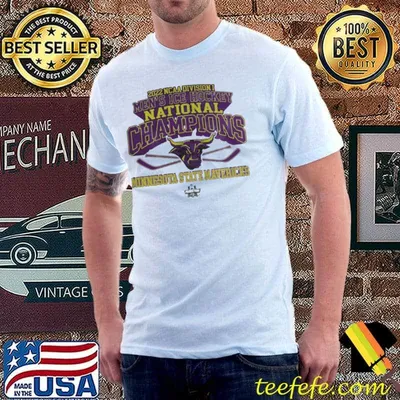 Minnesota state mavericks ncaa Division I men's ice hockey national champions 2022 shirt