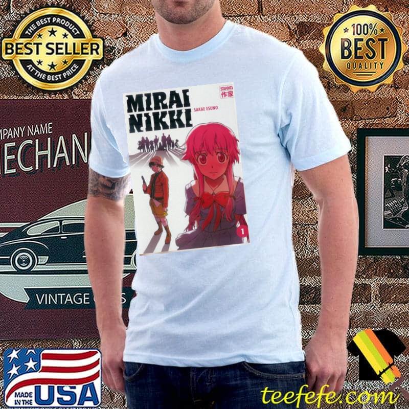 MiraI nikkI future diary shirt MiraI nikkI future diary shirt