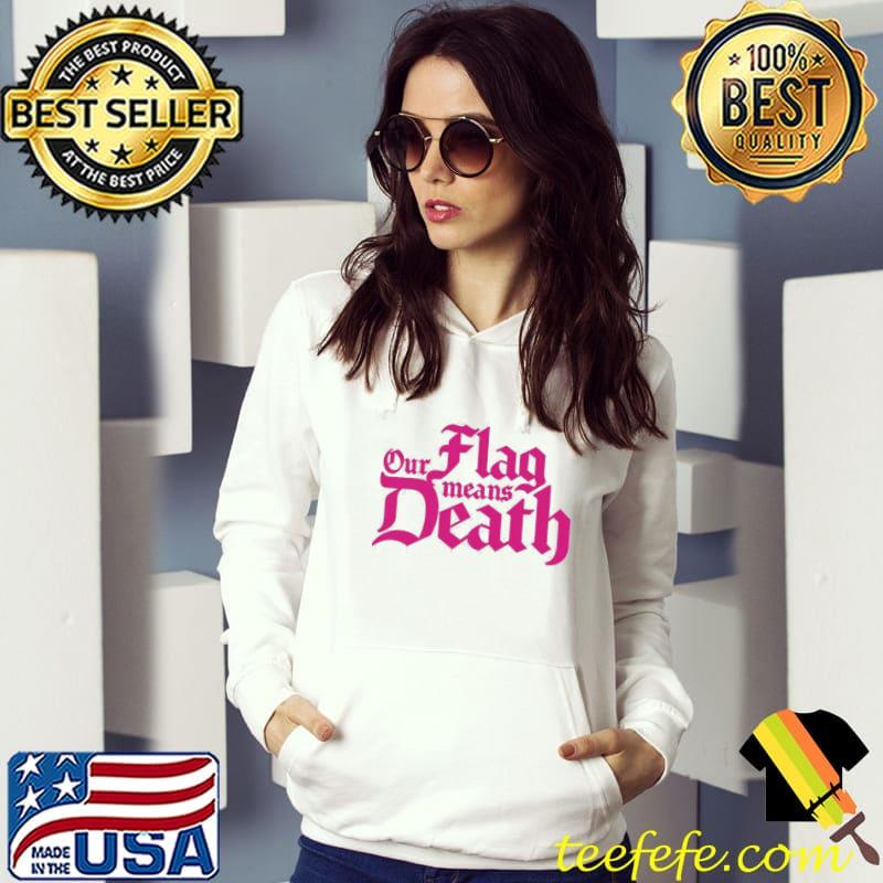 Movie our flag means death logo pink Hoodie Movie our flag means death logo pink Hoodie