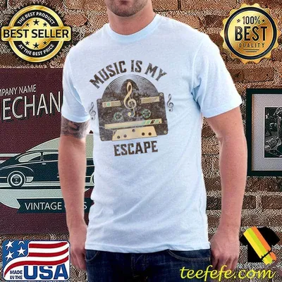 Music Is My Escape T-shirt