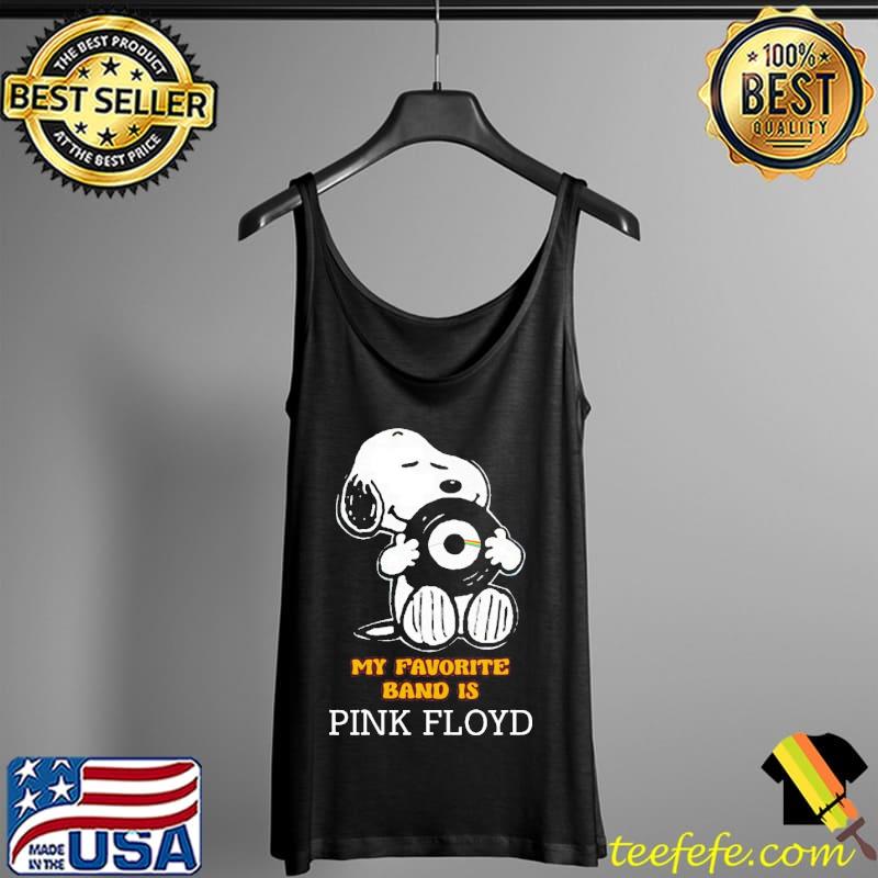 My Favorite Band IS Pink Floyd Snoopy Shirt Tank Top My Favorite Band IS Pink Floyd Snoopy Shirt Tank Top