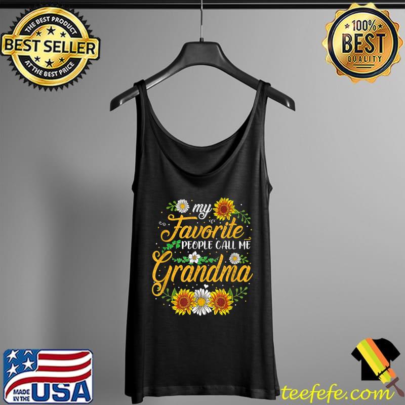 My Favorite People Call Me Grammy Shirt Mother's Day Gifts T-Shirt Tank Top My Favorite People Call Me Grammy Shirt Mother's Day Gifts T-Shirt Tank Top