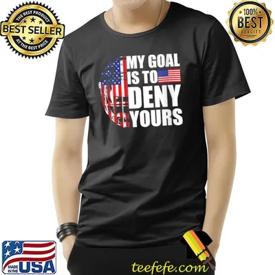 My Goal Is To Deny Yours - Field Hockey Goalie T-Shirt