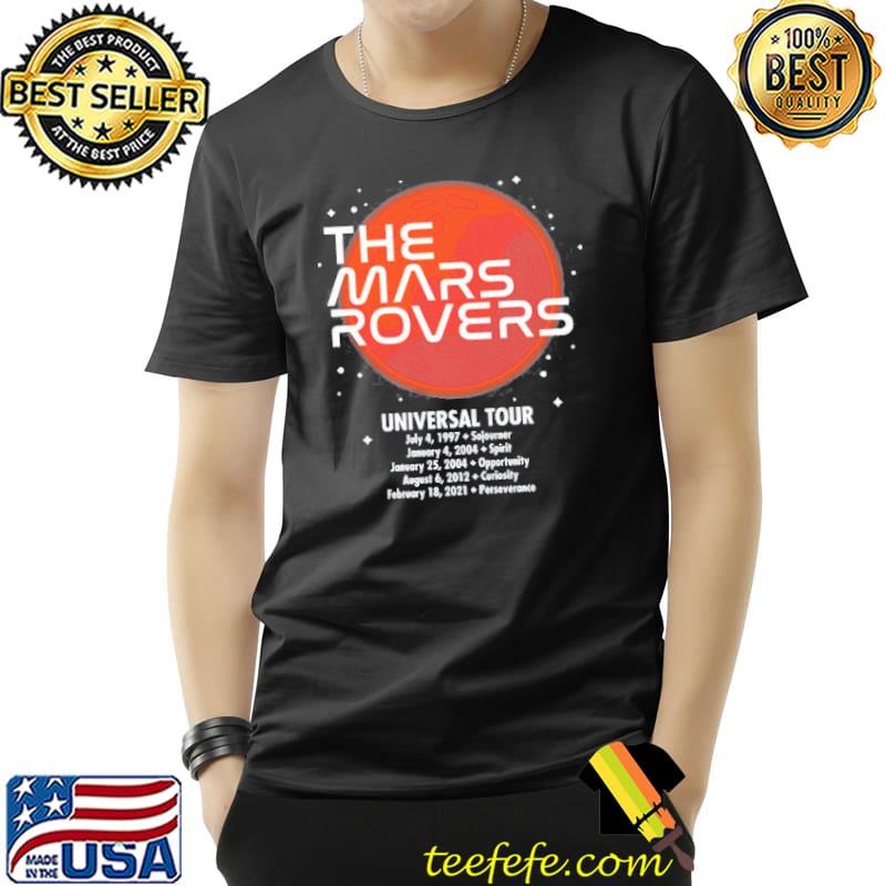 NASA The Mars Rovers Universal Tour Unisex NASA The Mars Rovers Universal Tour Unisex