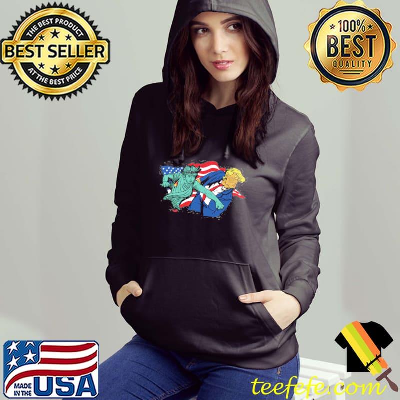 Nasty woman vs Trump usa flag Hoodie Nasty woman vs Trump usa flag Hoodie