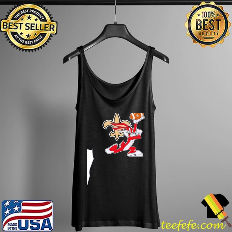 New Orleans Saints Bunny Chiefs T-Shirt Tank Top New Orleans Saints Bunny Chiefs T-Shirt Tank Top