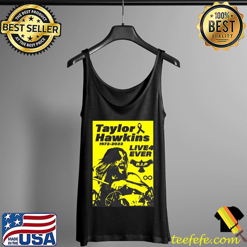 Nice taylor hawkins live4ever rip foo fighters drummer 1972 2022 ver2 Tank Top Nice taylor hawkins live4ever rip foo fighters drummer 1972 2022 ver2 Tank Top
