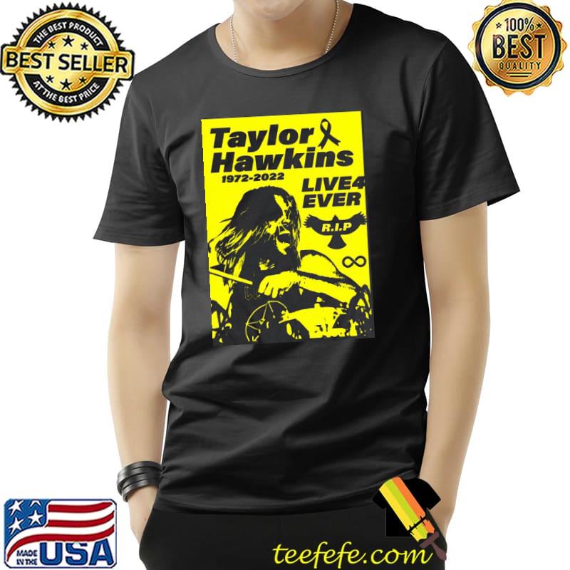 Nice taylor hawkins live4ever rip foo fighters drummer 1972 2022 ver2 Unisex Nice taylor hawkins live4ever rip foo fighters drummer 1972 2022 ver2 Unisex