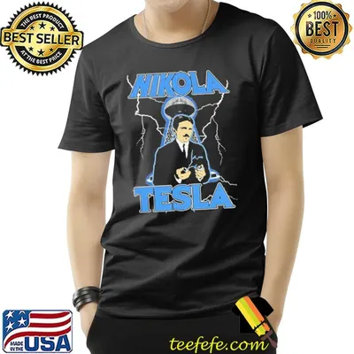 Nikola tesla electricity shirt