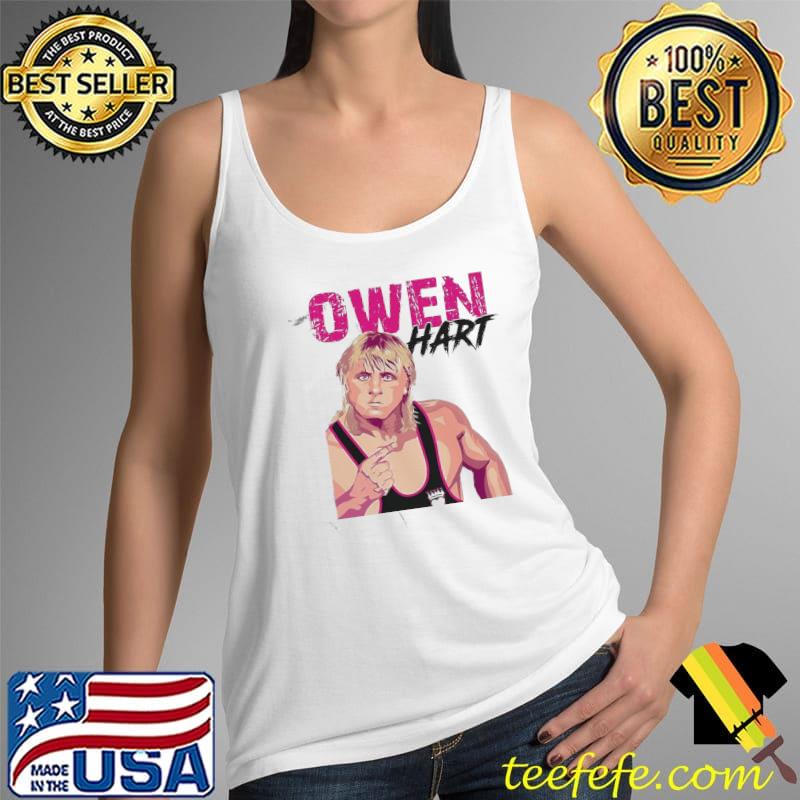 O. hart inspired custom art wrestling Tank Top O. hart inspired custom art wrestling Tank Top