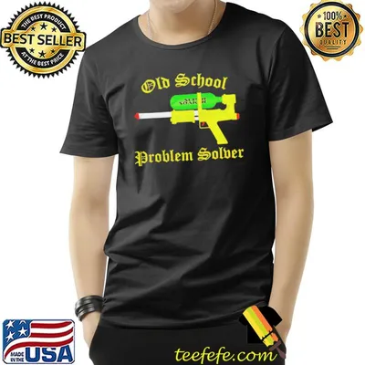 Old school problem solver shirt