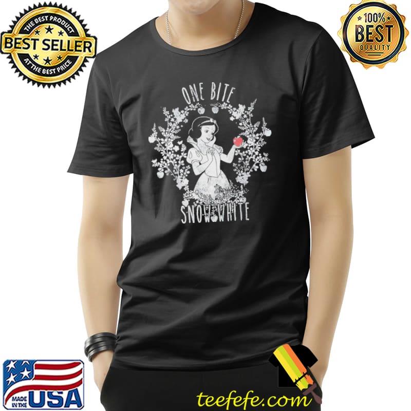 One bite snow white shirt