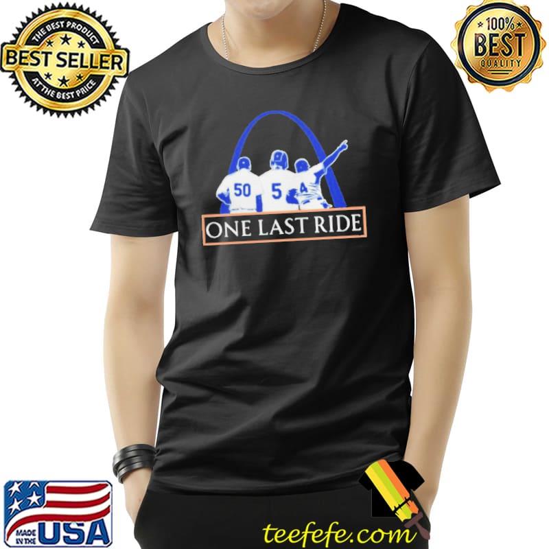 One last ride st. louis stlcards 2022 shirt