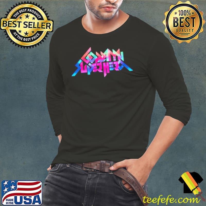 P02 goddamn super hero graphic shirt