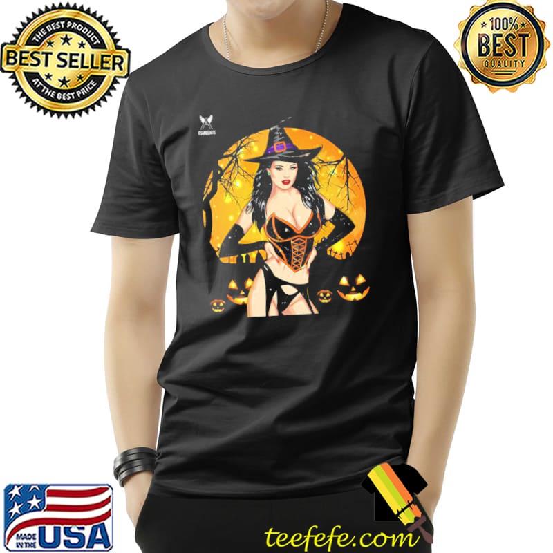 Paige Halloween Art Premium Design Unisex T-Shirt Paige Halloween Art Premium Design Unisex T-Shirt