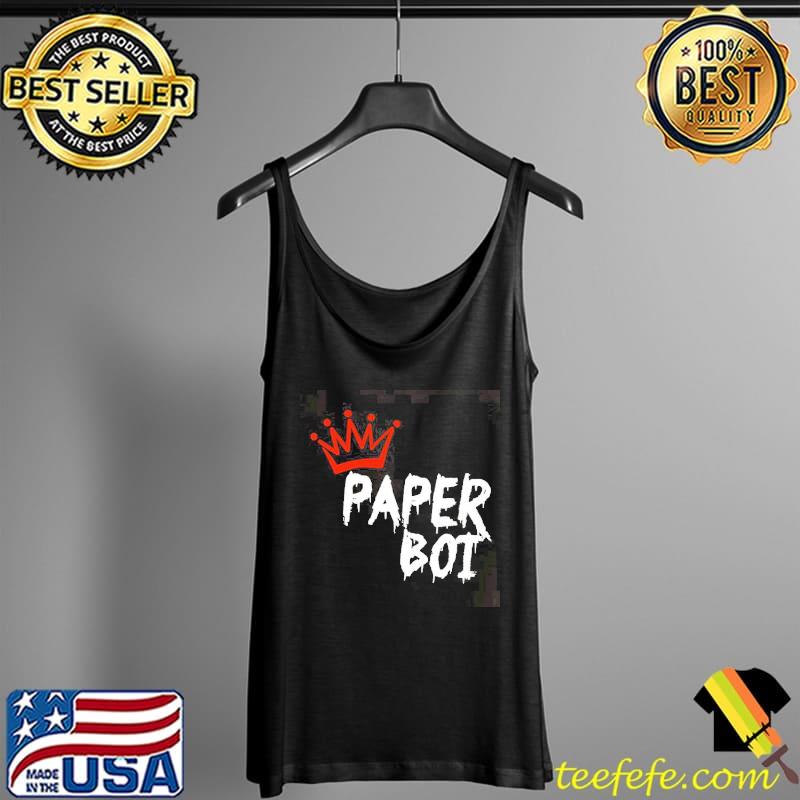 Paper king rapper illustration Tank Top Paper king rapper illustration Tank Top