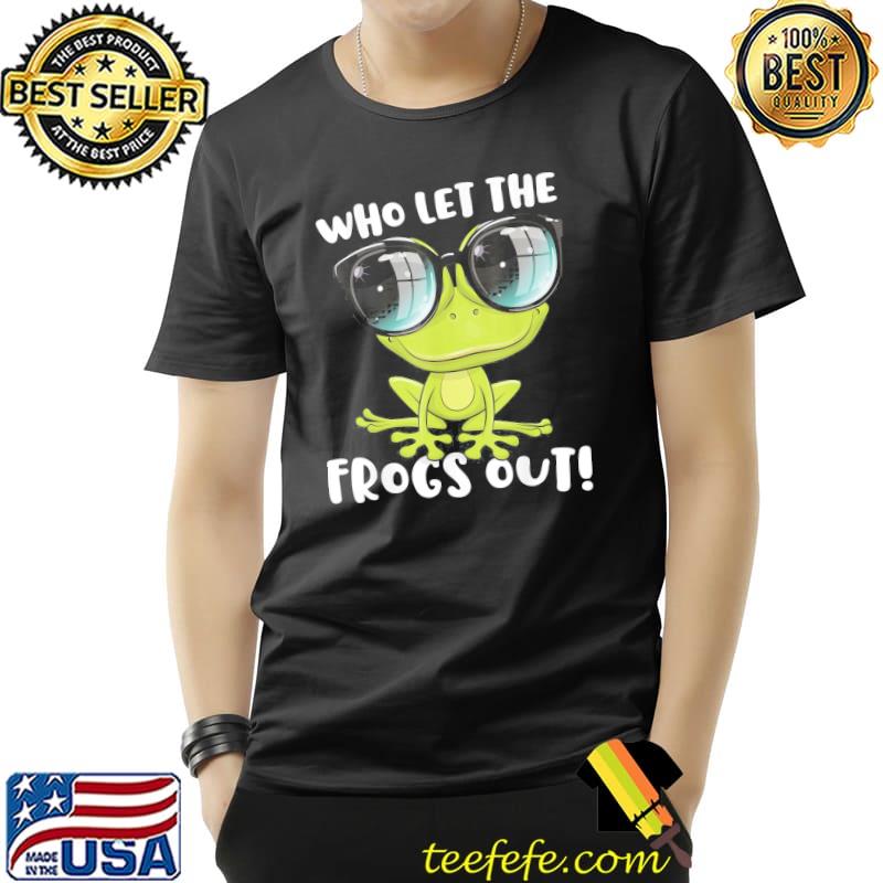 Passover Who Let the Frogs Out Jewish Seder T-Shirt Unisex Passover Who Let the Frogs Out Jewish Seder T-Shirt Unisex