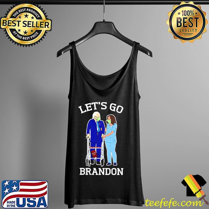 Patient Biden with nurse Harris let's go brandon Tank Top Patient Biden with nurse Harris let's go brandon Tank Top