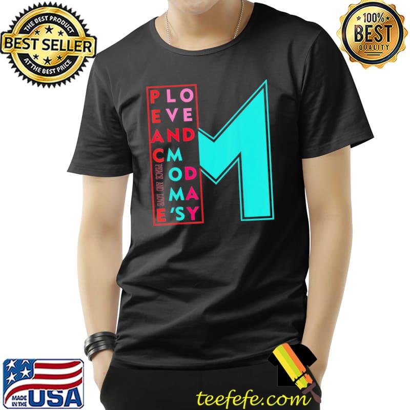 Peace and love happy mama's day shirt Peace and love happy mama's day shirt