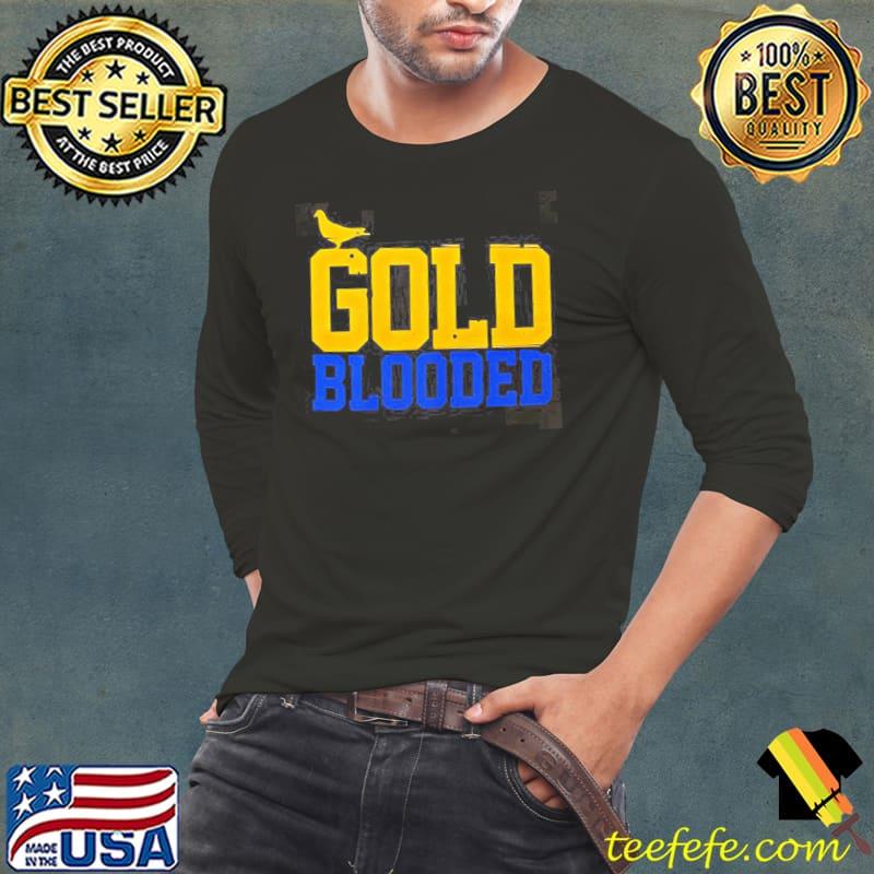 Piece bird gold blooded warriors shirt